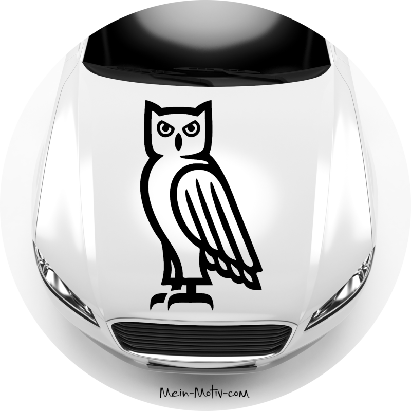 Preview: Aufkleber 12031 Eule